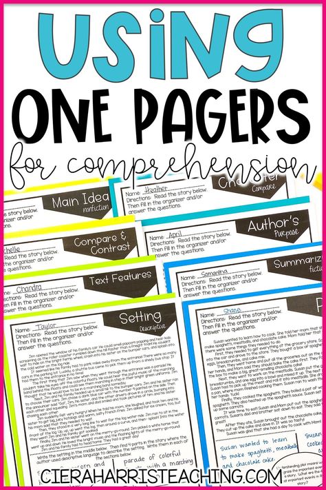 Daily 5, English, Reading Comprehension Passages, Leveled Reading Passages, Reading Comprehension Strategies, Third Grade Reading Comprehension, Reading Comprehension Lessons, Comprehension Lesson Plans, Comprehension Passage