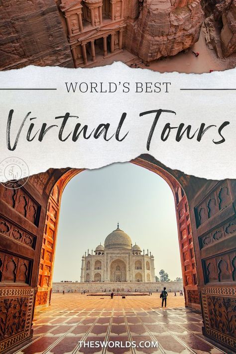 World's Best Virtual Tours that you can take Today! Explore 10+ Virtual tours from some of the most iconic and most popular travel destinations from Europe, Asia, Africa, and Americas, alongside some of the most popular places such as Colosseum, Louvre, Great Wall of China and others. Virtual tours offer a great way of traveling, exploring, and gathering travel ideas without leaving your home! | Best Virtual Tours #virutal #tours #travel #guide #bucket #ideas #europe #asia #africa #america Travelling Tips, Videos, Travel Destinations, Travel Guides, Tours, China, Amazing Travel Destinations, Travel Around The World, Travel Around