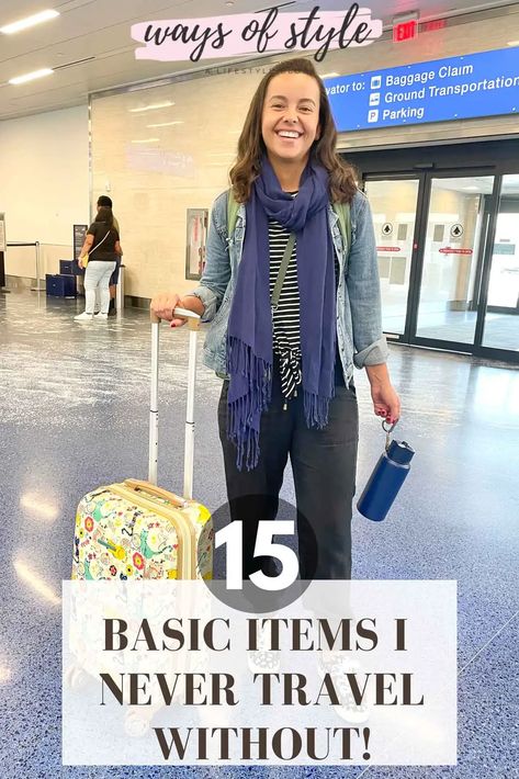 The 15 Best Travel Essentials For Women! Advice From A Full Time Traveler. Sharing all my secrets as a minimalist packer, as well as my top 15 travel essentials for women. No BS! #travelessentials #howtopacklight #womensessentialsfortravel #womenstravelessentials #besttravelessentials By Ways of Style Trips, Inspiration, London, Destinations, Ideas, Camping, Travel Essentials For Women, Travel Essentials List, Travel Packing Checklist