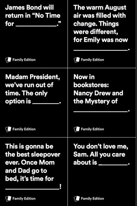 Cards Against Humanity Family Edition Free Downloadable Game Games, Card Games, Cards Against Humanity Game, Cards Against Humanity, Cards Against Humanity Printable, Madam President, Diy Cards Against Humanity, Game, Game Night