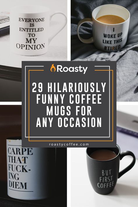 These hilariously funny coffee mugs are perfect gifts for any occasion. Whether it be valentines day or an upcoming birthday, these are guaranteed to put a smile on anyone's face. Check out this article for a quick list of 29 mugs that you'll need to order for your witty, coffee-loving friend. #coffeelovers #coffeelovergifts Coffee Art, Valentine's Day, Mugs, Toys, Coffee Lover Gifts Basket, Coffee Lover Gifts, Funny Coffee Mugs, Funny Coffee Cups, Funny Mugs