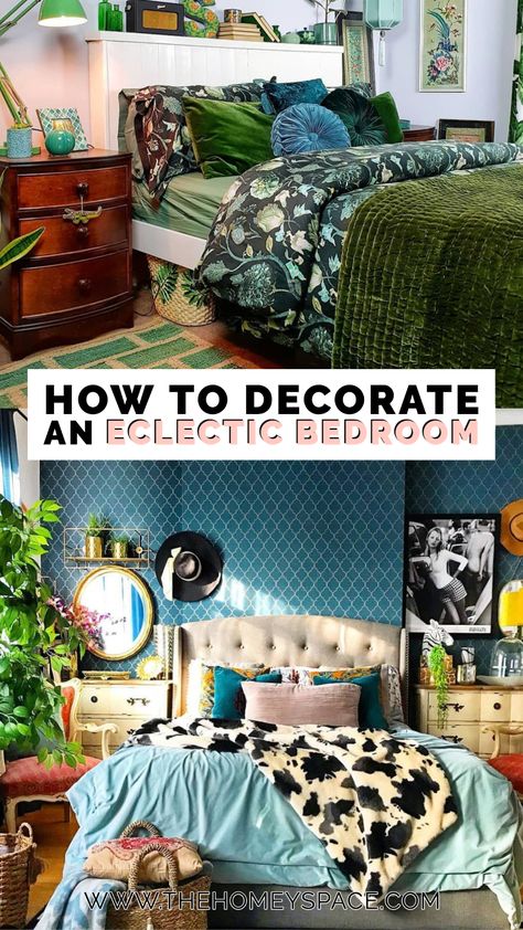 A fun and lively eclectic bedroom is the perfect way to celebrate your personality, using all of your favorite pieces and colors. Diy, Bedroom Décor, Decoration, Boho, Ideas, Home Décor, Design, Interior, Room Decor Bedroom
