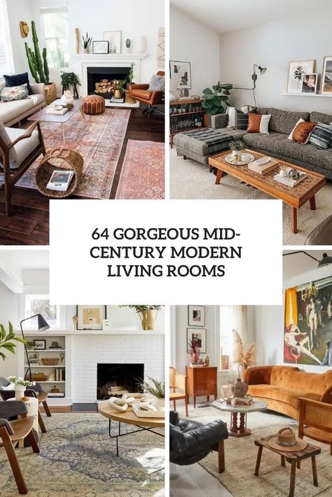 gorgeous mid century modern living rooms cover Mid Century Modern Living Room, Modern Living Room, Mid Century Modern Living Room Decor, Mid Century Living Room, Mid Century Modern Living, Modern Boho Living Room, Mid Century Living, Living Room Modern, Mid Century Modern House