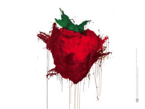 The strawberry from "Across the Universe" - I want it in watercolor style Ink, Art, Collage, Tattoos, Beatles, Art Prints, Artwork, Abstract Artwork, Across The Universe