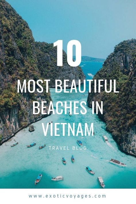 Explore 10 most well-loved beaches in Vietnam - a unique charm of Vietnam. #vietnam #beach #travel #beaches #beautiful #destinations #wanderlust #photography #tips Tours, Kuala Lumpur, Indonesia, Hotels, Thailand, Bangkok, Asia Travel, Destinations, Europe Destinations