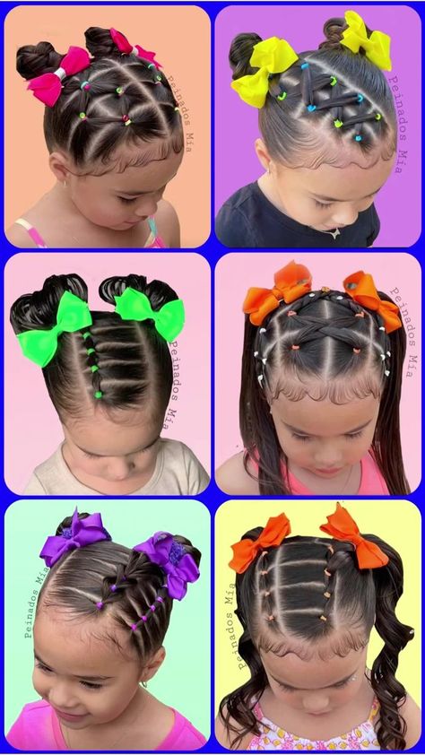 6 IDEAS DE PEINADOS PARA BEBÉS Y NIÑAS #peinados #peinadosparaniñas #peinadosfaciles #peinadosparabebes #peinadosbonitos #peinadossencillos | Peinados Mía | SooK · Pachelbel Canon In D Remix (Mike Block) Barbie, Peinados Faciles, Peinados, Black Kids Braids Hairstyles, Barbie Hairstyle, Kids Hairstyles, Toddler Hairstyles Girl, Kids Curly Hairstyles