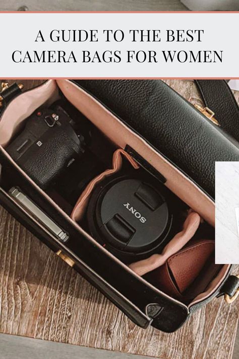 A Woman's guide to the best Camera Bags for Women | Personal Branding Photographer Art of Her Studio, Camera Sling Bag, Camera Backpack, Camera Bag Insert, Camera Purse, Camera Bags, Waterproof Camera Bag, Camera Bag Purse, Photographers Bag