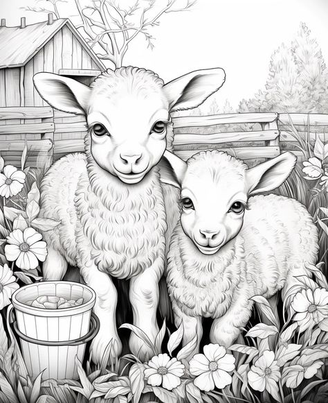 Free Coloring Page of Cute Lamb Sheep for adults and kids – Bujo Art Shop Illustrators, Colouring Pages, Horse Coloring Pages, Animal Drawings, Horse Coloring, Coloring Pages, Coloring Book Pages, Coloring Pages For Kids, Adult Coloring Pages