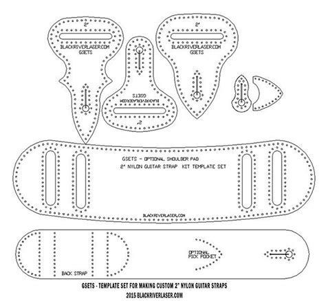 easy leatherworking patterns free printable 1700s template - Yahoo Image Search Results Leather Craft, Molde, Guitar Straps Diy, Guitar Strap, Leather Guitar Strap Pattern, Leather Craft Projects, Leather Craft Patterns, Leather Guitar Straps, Tooling Patterns