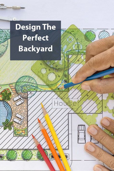 Exterior, Large Backyard Landscaping, Small Backyard Designs Layout, Backyard Garden Layout, Backyard Design Ideas Budget, Backyard Layout, Small Backyard Design, Backyard Landscaping Plans, Backyard Landscaping Designs