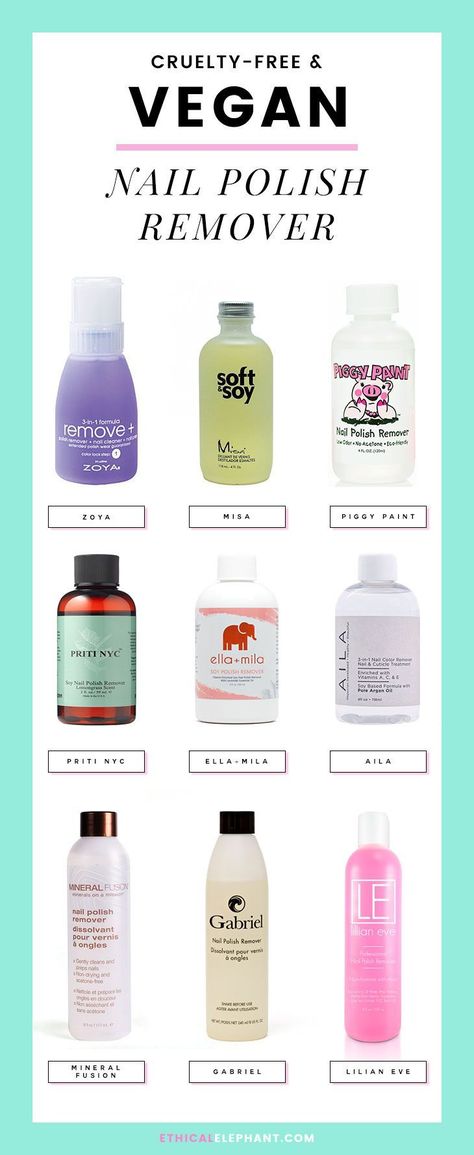 Various cruelty-free and vegan nail polish remover from select brands that don't test on animals! Organic Beauty, Vegan Beauty, Natural Beauty Tips, Cruelty Free, Cruelty Free Brands, Cruelty Free Makeup, Beauty Care, Organic Makeup, Vegan Nail Polish