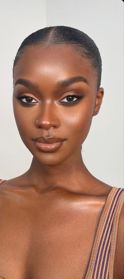 Eyes, Dark Skin, Dark Skin Models, Dark Skin Makeup, Dark Skin Makeup Tutorial, Black Woman Makeup, Afro, Black Natural Makeup, Faces