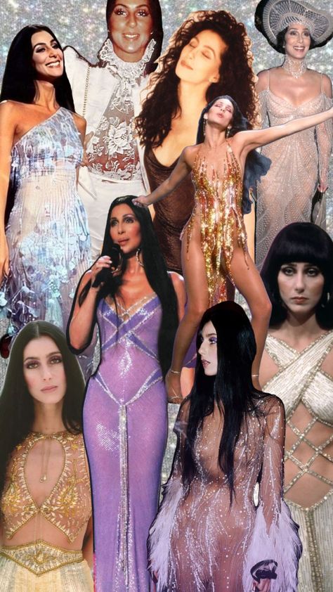 #cher #icon #fashion Haute Couture, Costumes, Vintage, Outfits, Cher Iconic Outfits, Cher Aesthetic 70s, Cher Iconic Looks, Cher Outfit, Iconic Cher Outfits