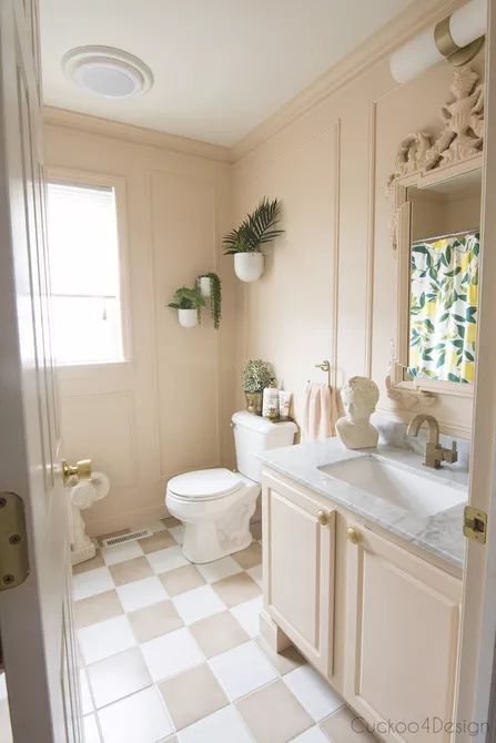 16 Pink Bathroom Ideas Vintage, Bathroom Top, Bathroom Remodel Idea, Bathroom Makeover, Bathroom Tan, Bathroom Cream, Cream Bathroom Ideas, Bathrooms Remodel, Bathroom Renovation