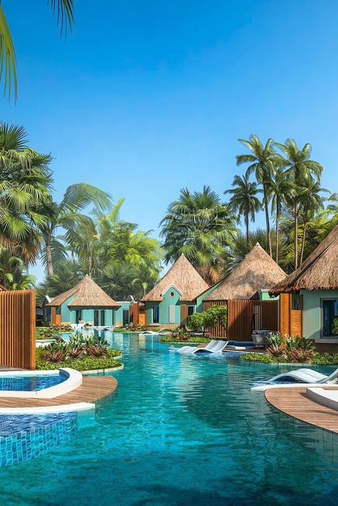 Beach Resorts, Resorts, Plunge Pool, Resort, Spa Style, Resort Design, Sandals South Coast, Backyard Pool, Resort Architecture