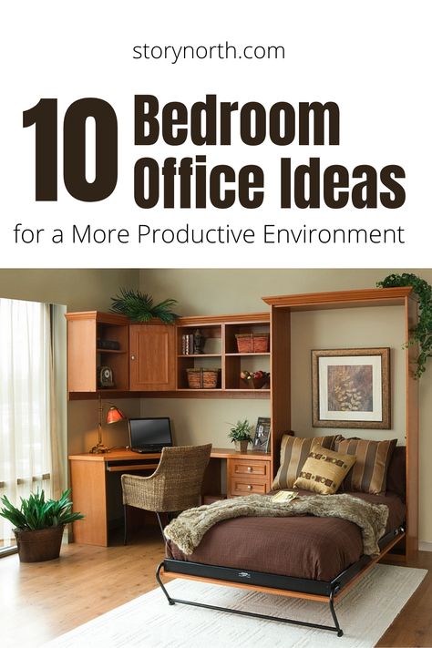 More than just your mind and body, one of the few things that require adjustment is your bedroom or workspace. With a little creativity and resourcefulness, we have gathered 10 bedroom office ideas to ace working from home. #bedroom #office #officebedroom #homeimprovement #interiordesign #designideas Nature, Office Spare Bedroom Combo, Office Spare Bedroom, Spare Bedroom Office Ideas, Office Spare Bedroom Combo Layout, Office Bedroom Combo Ideas Small Spaces, Office And Bedroom Combo Small Spaces, Office Bedroom Combo Ideas, Office Bedroom Combo