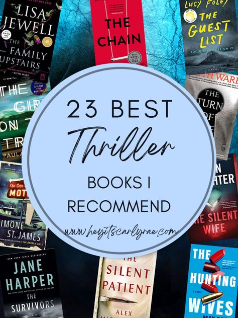 23 Best Thriller Books to Read 2023 is finally a list I'm sharing! From Ruth Ware to Karin Slaughter I selected thriller books with twisty plots! Ideas, Thriller, Quotes, Goals, Random, Nerd, Smile, Pins, Tbr