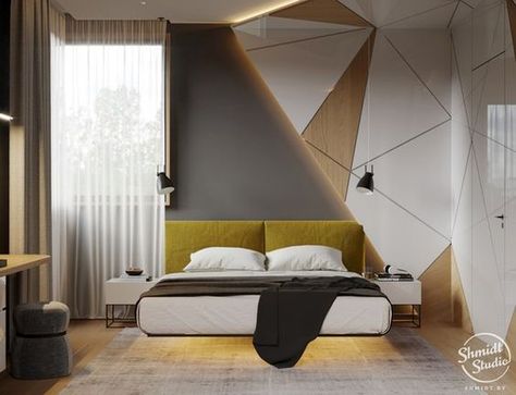 HOW TO MAKE YOUR SMALL ROOM LOOK BIGGER – InkARCH ASSOCIATES Interior, Home Décor, Ceiling Design Bedroom, Bedroom False Ceiling Design, Modern Bedroom Design, Modern Bedroom Interior, Interior Design Bedroom, Modern Bedroom, Bedroom Interior