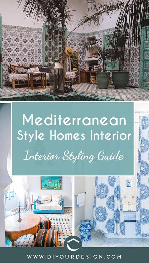 Let’s break down the style so you can create it in your own home. Mediterranean design element has options for both casual and formal. So whatever your need is, this style asserts all the options for you. You are a fan of Mediterranean home style decor, or you want to decorate your whole house with this style. For both, learn all the tricks of the trade. #interiordesignstyles #stylingtips #mediterranean #homedecor #interiors #interiorstyle