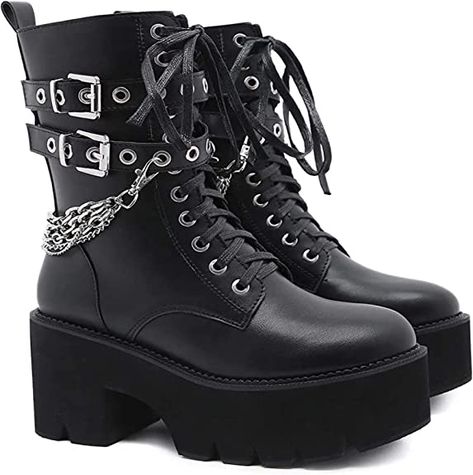 Shoes, Ankle Boots, Punk, Trainers, Punk Boots, Gothic Shoes, Gothic Boots, Swag Shoes, Outfit