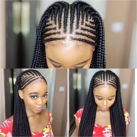 19 Hottest Ghana Braids - Ideas for 2021 Instagram, Braided Hairstyles, Protective Hairstyles For Natural Hair, Braided Hairstyles For Black Women Cornrows, Braided Hairstyles Updo, Black Girl Braided Hairstyles, Unique Braided Hairstyles, Twist Hairstyles, Braids For Black Hair
