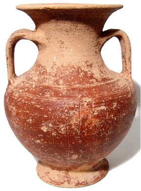 A large Roman red-ware amphora, c. 3rd - 4th Century AD. Archaeology, Ancient Artefacts, Ancient Art, Roman, Ancient Pottery, Ancient Artifacts, Roman Artifacts, Ancient Romans, Ancient