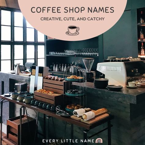 Opening a coffee shop can be a great way to turn your passion for coffee into a profitable business. Get inspired with the best coffee shop names. Ideas, Art, Coffee Shop Supplies, Opening A Coffee Shop, Coffee Shop Names, Coffee Shop Business, Coffee Shop Branding, Small Coffee Shop, Best Coffee Shop