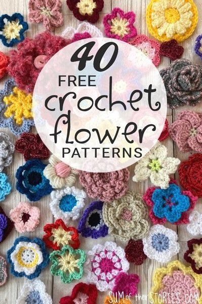Applique, Amigurumi Patterns, Crochet, Free Crochet Flower Patterns, Easy Crochet Flower, Crochet Flowers Free Pattern, Crochet Flower Patterns, Crochet Flower Squares, Crochet Small Flower