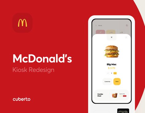 Ознакомьтесь с этим проектом @Behance: "McDonald's Kiosk Redesign" https://www.behance.net/gallery/84835219/McDonalds-Kiosk-Redesign Adobe Photoshop, Interface Design, Layout Design, Design, Ux Design, Foods, Behance, User Interface Design, Mcdonalds