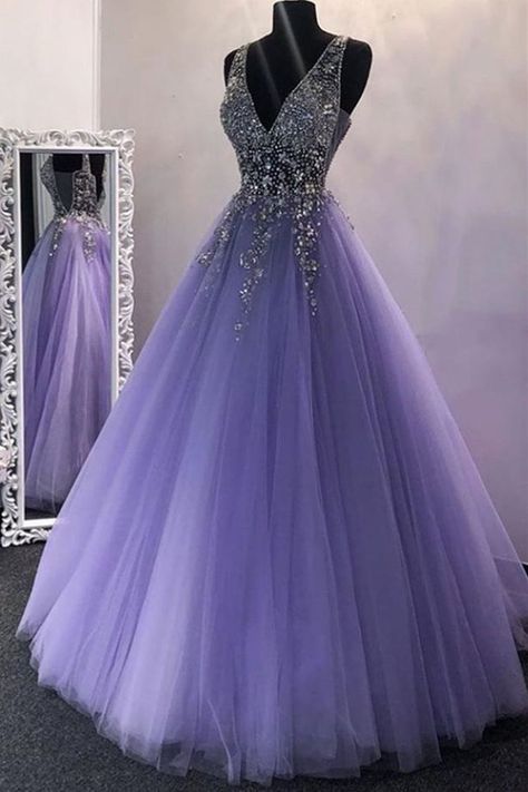 Prom Dresses, Prom, Pretty Prom Dresses, Prom Dresses Long, Purple Ball Gown, Stunning Prom Dresses, Simple Prom Dress, Prom Dress Inspiration, Long Prom Dress