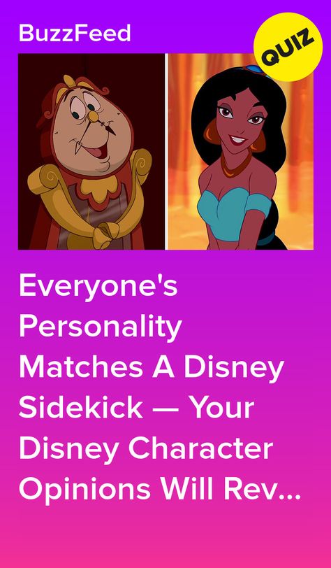 Disney, Disney Characters, Disney Quotes, Disney Quiz, Disney Characters Personality, Disney Movie Characters, Quizzes, Disney Sidekicks, Disney Dudes