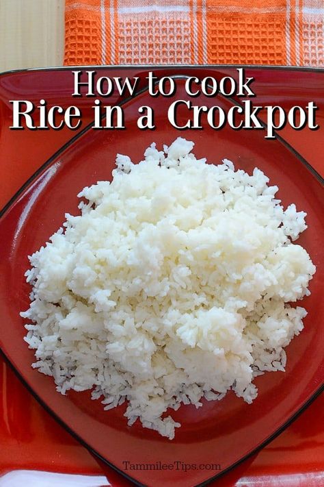 Snacks, Diy, Healthy Recipes, Risotto, Slow Cooker, Pasta, Cooking Rice In Crockpot, Rice In Crockpot, Crockpot Rice Recipes