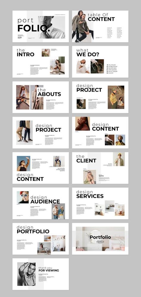 Streamline Your Portfolio Presentation with PixWork's Modern and Minimalist Template in Adobe InDesign Layout, Instagram, Ideas, Graphic Design, Design, Ilustrasi, Desain Grafis, Indesign Layout, Typografie Design