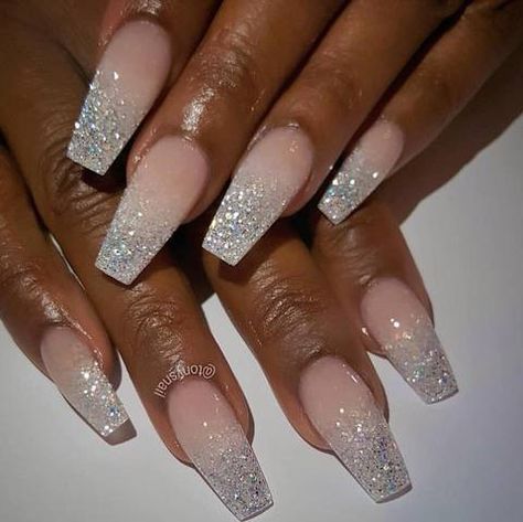 40+ Nude Nail Art Ideas to Mix Up Your Basic Manicure — OSTTY Nail Designs, Ombre, Ongles, Cute Nails, Trendy Nails, Pretty Nails, Prom Nails, Long Acrylic Nails, Nail Designs Glitter