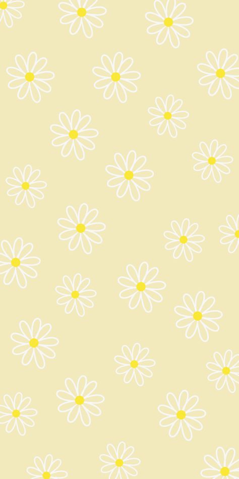 Daisy Wallpaper Iphone, Floral Wallpaper Iphone, Spring Wallpaper Iphone Backgrounds, Yellow Daisy Wallpaper, Daisy Background Wallpapers, Yellow Wallpaper, Flower Phone Wallpaper, Iphone Wallpaper Daisies, Pink And Yellow Background Aesthetic