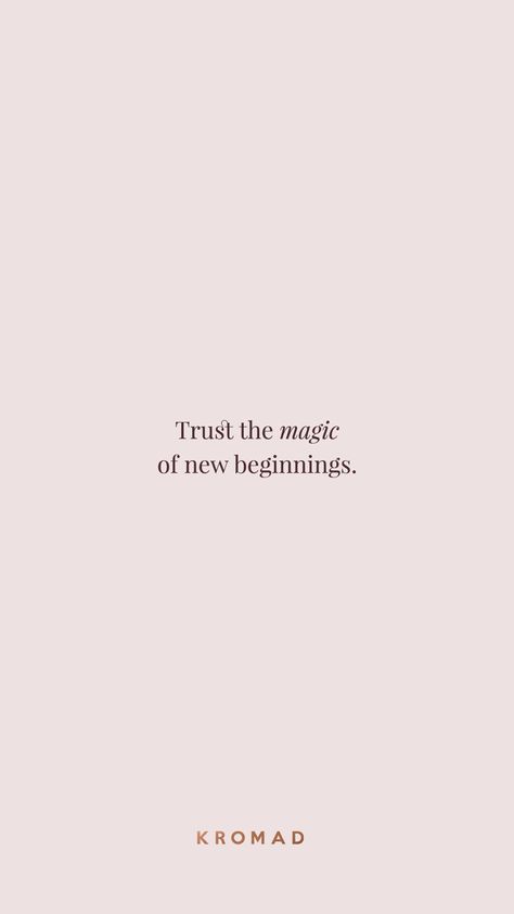 Trust the magic of new beginnings. | #Motivational #Quotes Inspirational Quotes | Life Quotes | Quotes to Live By Inspirational Quotes, Instagram, Motivation, Quotes About New Beginnings, New Beginning Quotes Life, Positive Quotes, Quotes For New Beginnings, Self Love Quotes, New Start Quotes