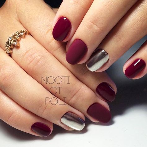 Maroon is totally in fashion nowadays. And there are several reasons for that. The best part about maroon nails is that it fits basically any skin tone. Also, there is a ton of designs to match this color and bring out its full potential. #nails #nailart #naildesign #nailscolor Nail Art Designs, Uñas Decoradas, Uñas, Trendy Nails, Red Nails, Burgundy Nails, Trendy Nail Design, Nails Inspiration, Maroon Nails