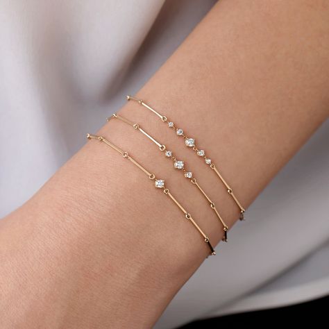 Bijoux, Bracelets, Diamond Bracelets, Solid Gold Bracelet, Diamond Bracelet, Gold Bracelet, 14k Gold, Ring, Tennis Bracelet Diamond