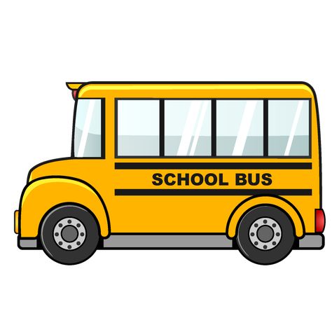 Pre K, Montessori, Teaching Clipart, School Clipart, School Bus Clipart, Free Png, School Cartoon, School Bus Drawing, Kids Writing