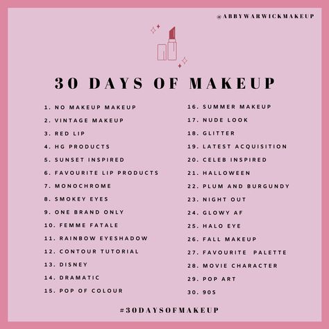 Instagram, Youtube, Eye Make Up, Makeup List, Day Makeup, Makeup Challenges, Makeup Artist Tips, Makeup Calendar, Makeup Brushes Guide
