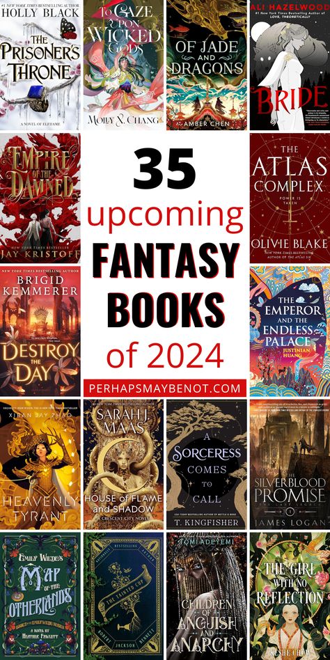 Embark on an epic, imaginative journey with this collection of 35 highly-anticipated fantasy books slated for release in 2024. From captivating quests to thrilling plot twists, each book promises to transport you to new worlds and immerse you in stories that will leave you breathless. #books Fantasy Romance Books, Fantasy Books To Read, Top Books To Read, I Love Books, Good Books, Fantasy Fiction Books, Fantasy Book Series, Fantasy Book Covers, Fantasy Novels