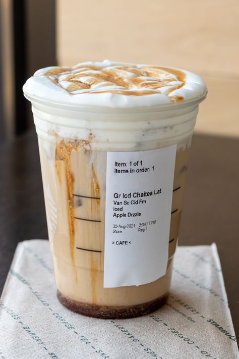 Best Starbucks Chai Tea Latte Modifications: Iced & Hot Coffee Recipes, Starbucks Recipes, Chai, Chai Latte, Iced Chai Tea, Latte Flavors, Starbucks Strawberry, Easy Coffee Recipes, Vanilla Tea