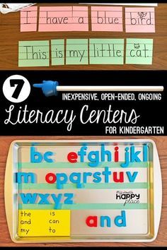 Centre, Pre K, Literacy Centres, Daily 5, Literacy Centers Kindergarten, Kindergarten Literacy Stations, Kindergarten Literacy Centers, Kindergarten Small Groups, Kindergarten Reading Centers