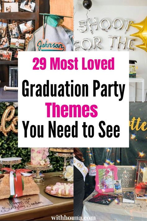College Graduation Party Themes, Graduation Birthday Combo Party, High School Graduation Party Invitations, High School Graduation Party Themes, College Graduation Parties, Graduation Party Themes, Graduation Party Ideas High School, High School Graduation Party, College Graduation Party Decorations