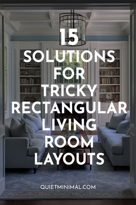 Struggling with tricky furniture layouts in rectangular living rooms? This interior design guide details smart fixes to convert challenging rectangle spaces into comfortable, flowing rooms. Layout, Decoration, Diy, Design, How To Arrange Living Room, Awkward Living Room Layout, Small Living Room Storage, L Shaped Living Room Layout, L Shaped Living Room