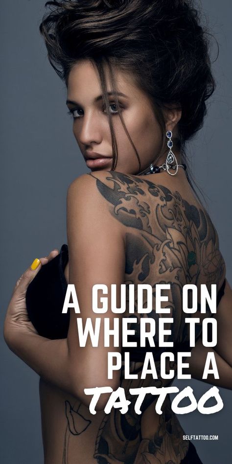 A Guide On Where To Place A Tattoo | Placement Tattoo - Are you deciding where on your body you'd like to get a tattoo? Tattoos become an integral part of your identity. This is why it’s also important to make sure you choose the best possible body placement for your tattoo. Click here for the top things to consider when it comes to tattoo placement. Self Tattoo | Tattoo Designs | Tattoos with Meaning | Where To Get A Tattoo | Body Tattoos | Tattoo Ideas | Tattoo Placement Ideas #tattoo #bodyart Fortaleza, Tattoo Designs, Body Art, Feminine Back Tattoos, Feminine Shoulder Tattoos, Top Of Shoulder Tattoo, Shoulder Tattoos For Women, Women Tattoo Placement, Women Leg Tattoos