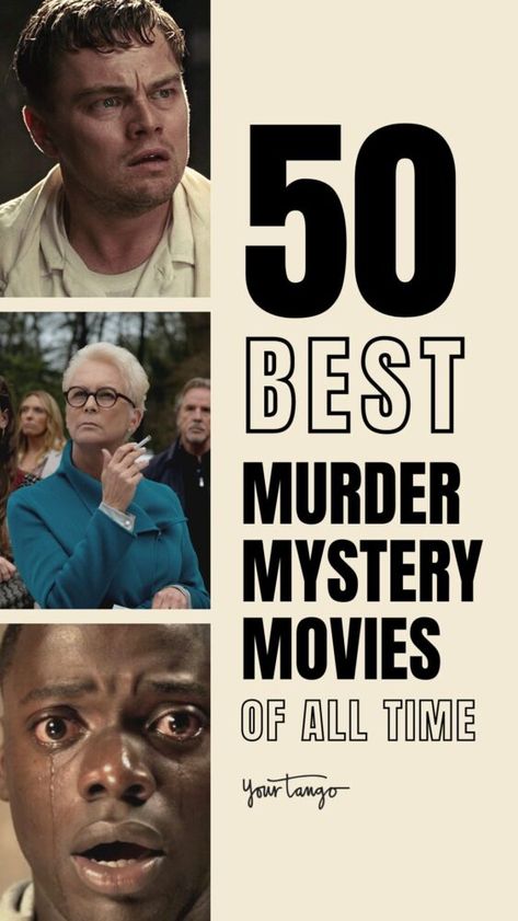 50 Best Murder Mystery Movies Of All Time Films, Movie Hacks, Psychological Thriller Movies, Thriller Movies, Thriller Movie, Best Detective Movies, Tv Series To Watch, Mystery Film, Murder Mystery