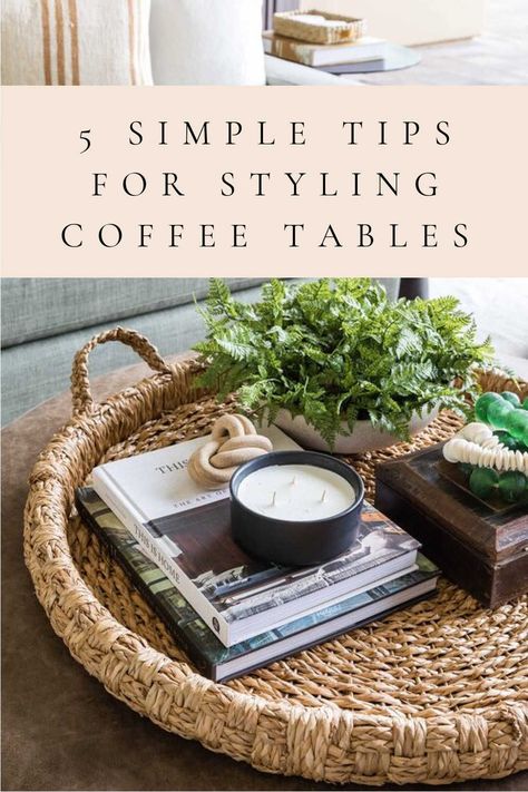 Inspiration, Home Décor, Coffee Table Decor Living Room, Coffee Table Tray Decor Living Rooms, Coffee Table Styling, Minimalist Coffee Table Decor, Coffee Table Inspiration, Modern Coffee Table Decor, How To Decorate Coffee Table