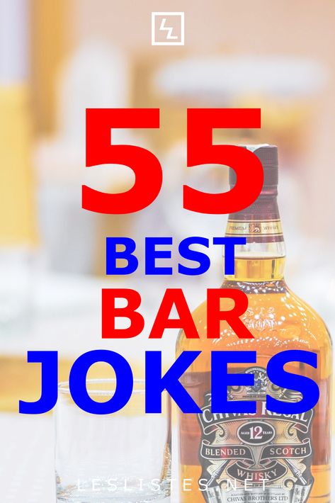 Going to the bar can be quite the funny experience. Check out the top 55 bar jokes below that will have everyone at the bar laughing. #bar #jokes Humour, Bar Jokes, Funny Bar Signs, Funny Bar Quotes, Funny Cocktails, Bar Drinks, Bar Tricks, Bar Quotes, Funny Jokes To Tell