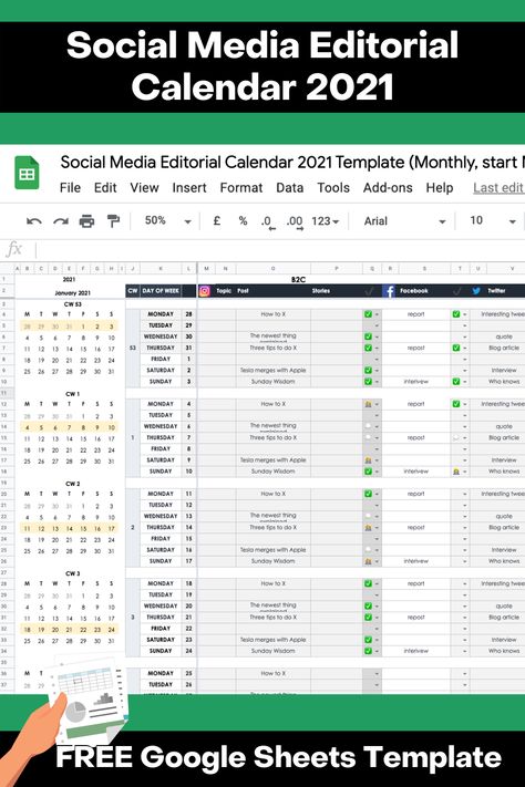Instagram, Marketing Planning Calendar, Marketing Calendar Template, Social Media Schedule Template, Social Media Content Calendar Template, Content Calendar Template, Social Media Planning Calendar, Content Planning Calendar, Marketing Calendar